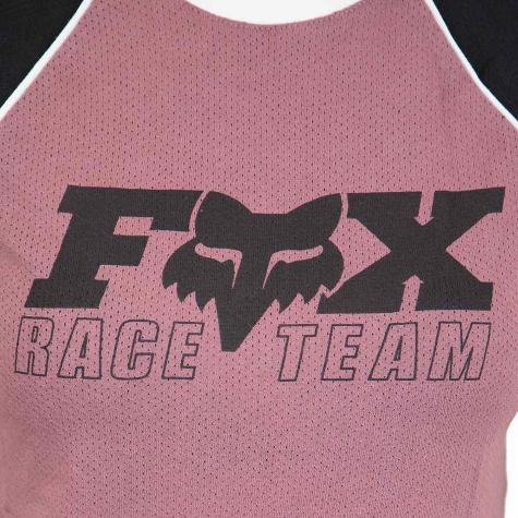 Fox Damen Longshirt Race Team rose 