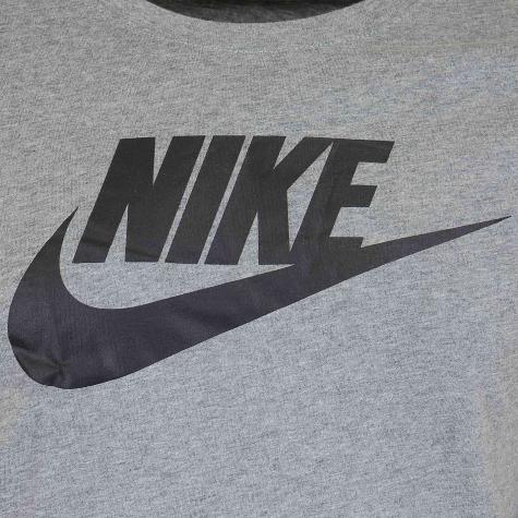 Nike Longshirt Futura Icon grau/schwarz 