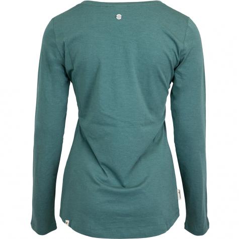 Longsleeve Ragwear Damen Florah A Organic Core pine green 