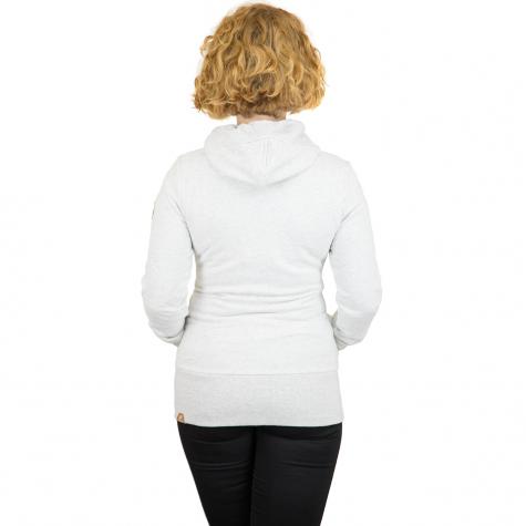 Ragwear Damen Zip-Hoody Yoda weiß 