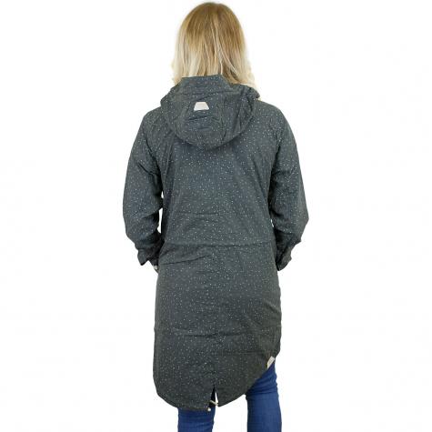 Ragwear Damen-Jacke Clancy Dots dunkelgrau 