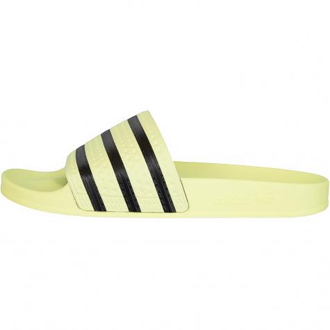 Adidas Originals Damen Badelatschen Adilette gelb/schwarz 