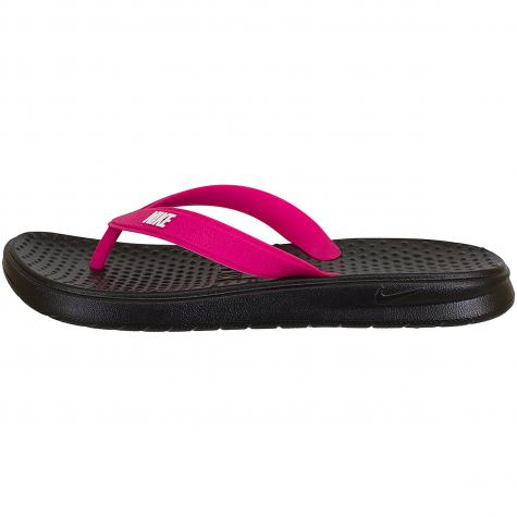 Nike Damen Flip-Flops Solay Thong schwarz/pink 
