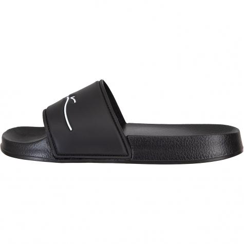 Karl Kani Signature Pool Slides Badelatschen schwarz 