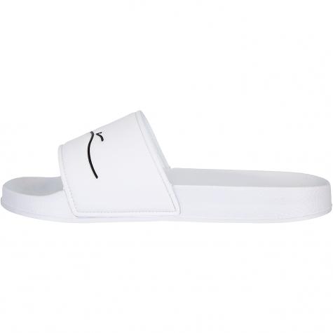 Karl Kani Signature Pool Slides Badelatschen weiß 