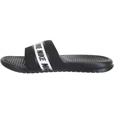 Nike Badelatschen Benassi schwarz/weiß 