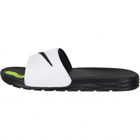 Nike Sandalen Benassi Solarsoft 2 weiß/schwarz 