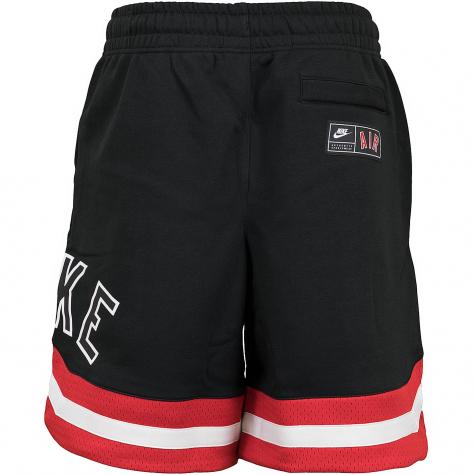 Nike Shorts Air Fleece schwarz/rot