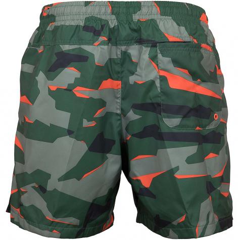 Nike Shorts CE Camo Woven grün/orange