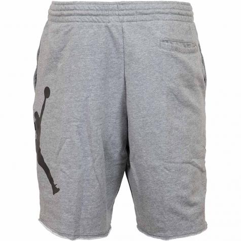 Nike Shorts Jordan Jumpman Logo Fleece grau/schwarz 