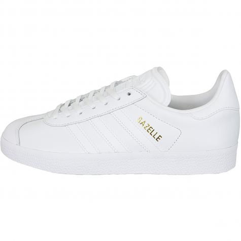 Adidas Originals Damen-Sneaker Gazelle weiß/gold 