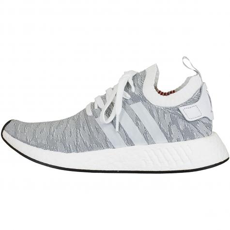 Adidas Originals Sneaker NMD R2 Primeknit weiß/schwarz 