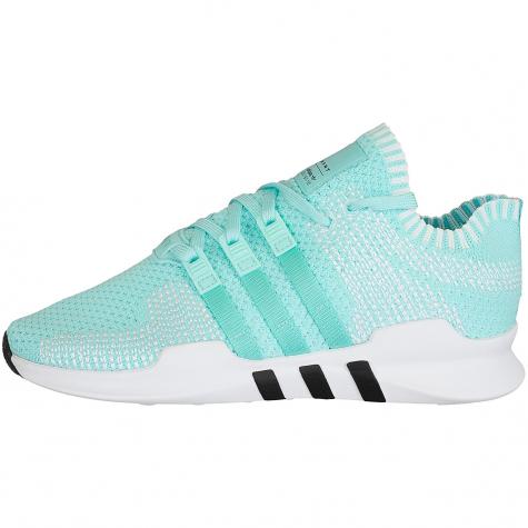 Adidas Originals Damen Sneaker Equipment Support ADV Primeknit aqua/weiß 