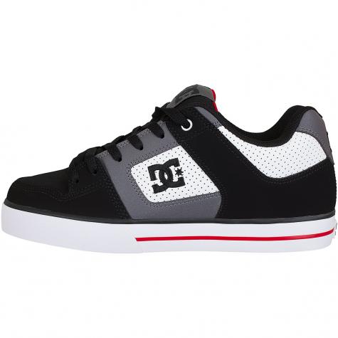 DC Shoes Sneaker Pure weiß/schwarz/rot 