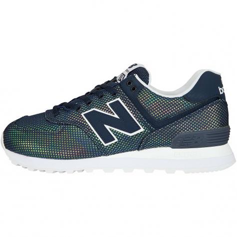 New Balance Damen Sneaker 574 Textil/Synthetik galaxy dunkelblau 