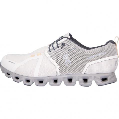 Sneaker Damen ON Running Cloud 5 Waterproof pearl/fog 