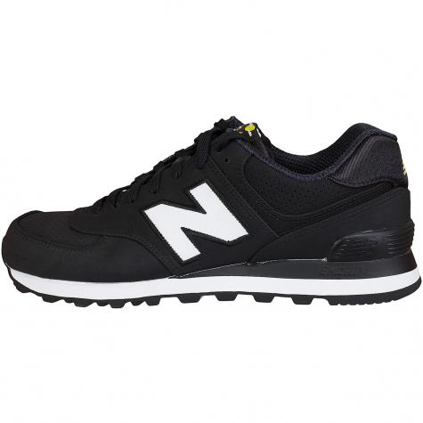 New Balance Sneaker ML574 D Textil/Synthetik schwarz 