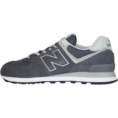 New Balance Sneaker 574 Leder/Textil/PU dunkelgrau 