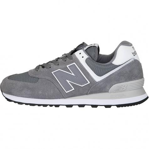New Balance Sneaker 574 Wildleder/Mesh dunkelgrau 