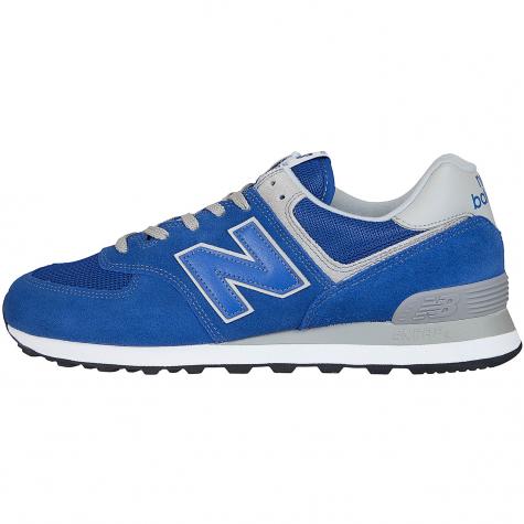 New Balance Sneaker 574 Wildleder/Mesh/Synthetik blau 
