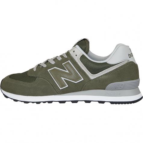 New Balance Sneaker 574 Wildleder/Mesh/Synthetik oliv 