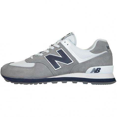 New Balance Sneaker 574 Wildleder/Textil grau 