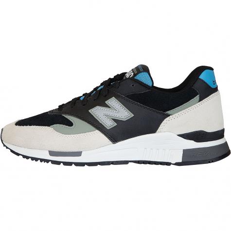 New Balance Sneaker 840 Leder/Textil weiß/schwarz/blau