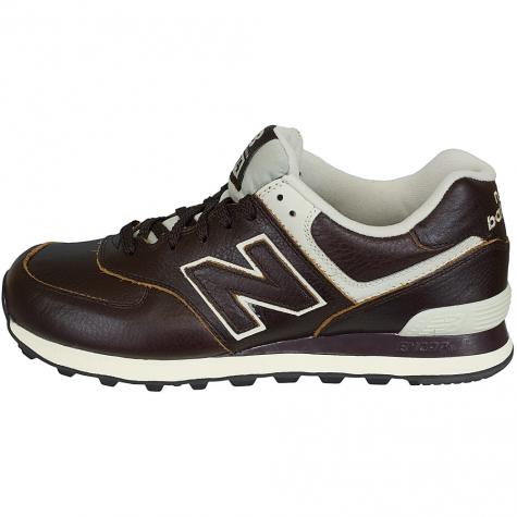 New Balance Sneaker ML 574 D Leather braun