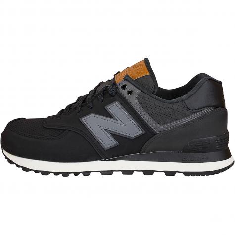 New Balance Sneaker ML574 D Synthetic schwarz 