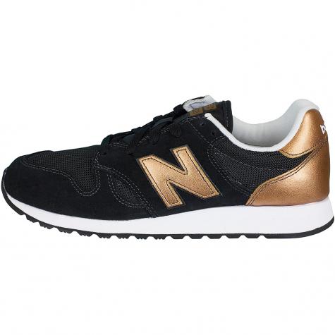 New Balance Damen Sneaker WL520 B Leather/Textile/Synth schwarz 