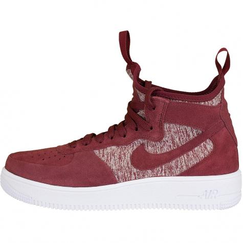 Nike Sneaker Air Force 1 UF Mid Premium rot/weiß 