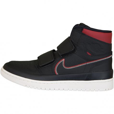 Nike Sneaker Air Jordan 1 Double Strap schwarz/rot
