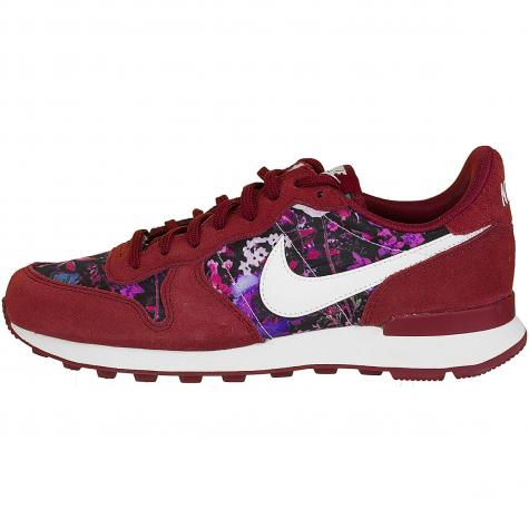 Nike Damen Sneaker Internationalist Premium rot/weiß