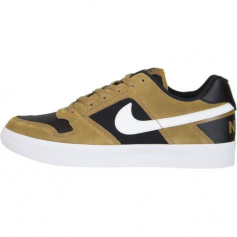 Nike SB Sneaker Delta Force Vulc braun/schwarz/weiß 