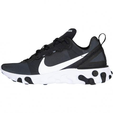 Nike Damen Sneaker React Element 55 schwarz 