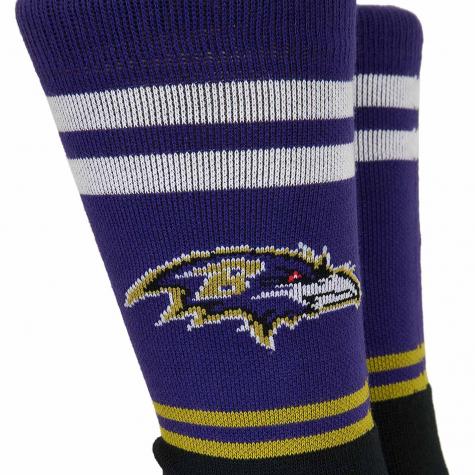 Stance Socken NFL Ravens Logo lila 