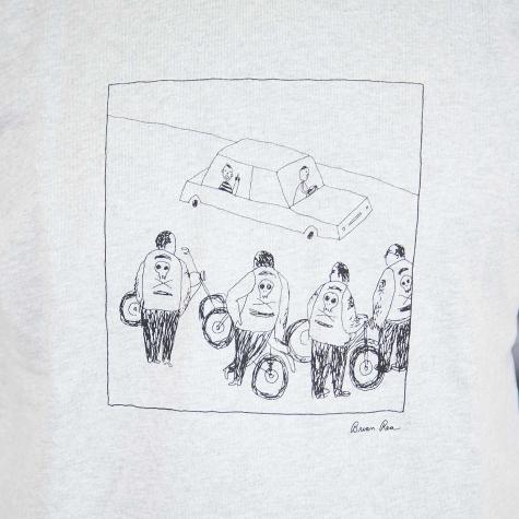 Dedicated Sweatshirt Biker Gang grau 