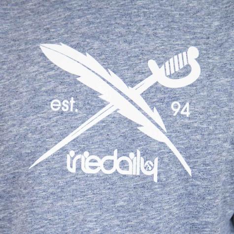 Iriedaily Sweatshirt Chamisso 2 Logo blau 