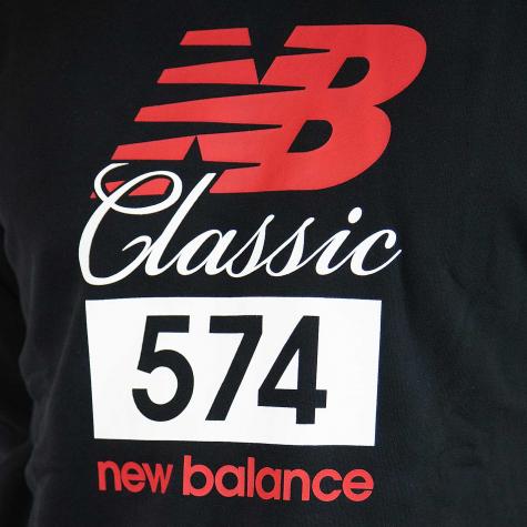 New Balance Sweatshirt Classic 574 schwarz 