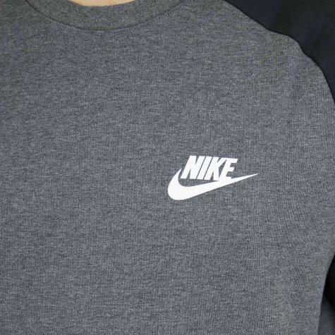 Nike Sweatshirt Advance 15 Fleece dunkelgrau/weiß 