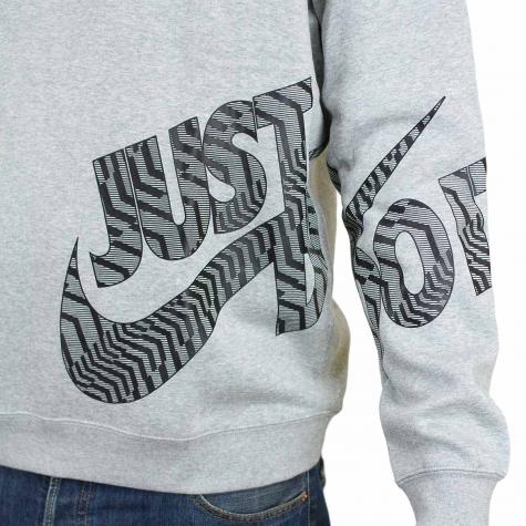 Nike Sweatshirt GX Fleece grau/schwarz 