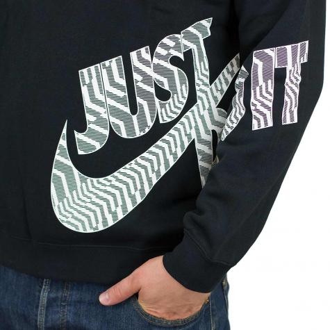 Nike Sweatshirt GX Fleece schwarz/weiß 