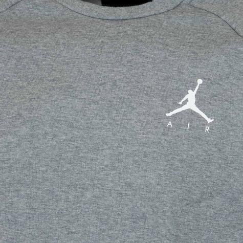 Nike Sweatshirt Jordan Jumpman Fleece grau/weiß 