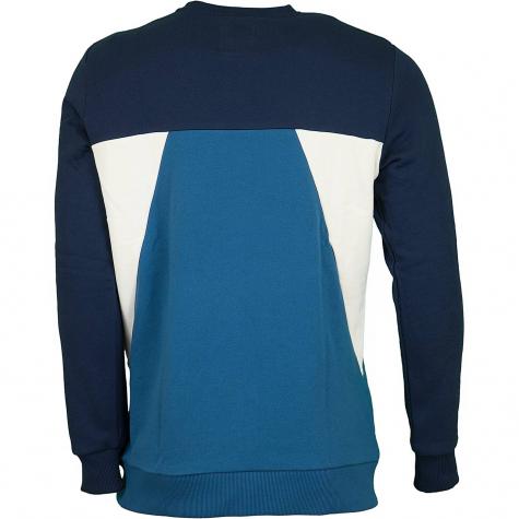 Reell Sweatshirt Color Block dunkelblau/petrol 