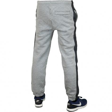 Nike Sweatpant Cuff GFX grau/schwarz 