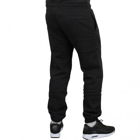 Nike Sweatpant Cuffed Fleece Club schwarz/weiß