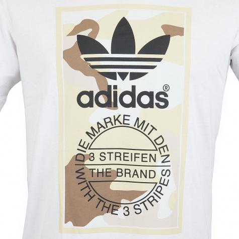 Adidas Originals T-Shirt Camo weiß/camouflage 