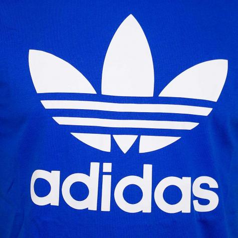 Adidas Originals T-Shirt Trefoil blau 
