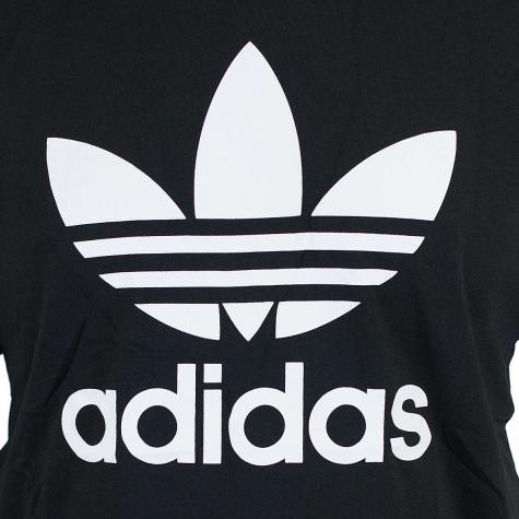 Adidas Originals T-Shirt Trefoil schwarz 