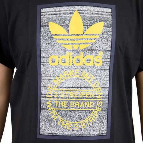 Adidas Originals T-Shirt Traction Tongue schwarz 
